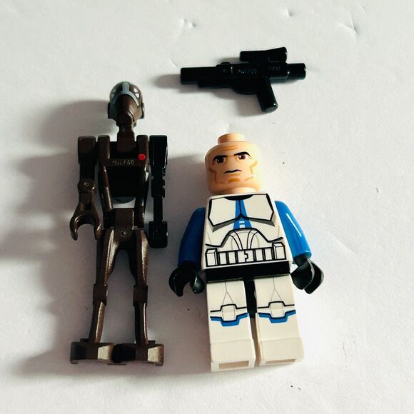 LEGO Star Wars Clone Trooper and Commando Droid Minifigure 75002 Lot of 2 - Picture 2 of 4